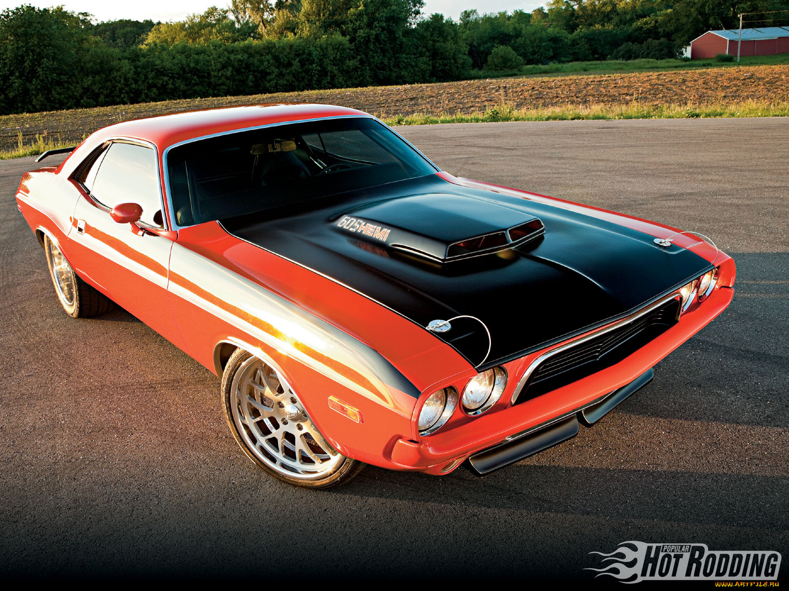 1973, dodge, challenger, 